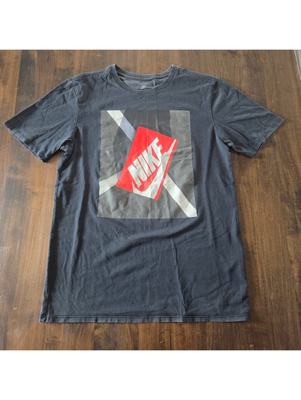Nike The Nike Tee Black Graphic T Shirt